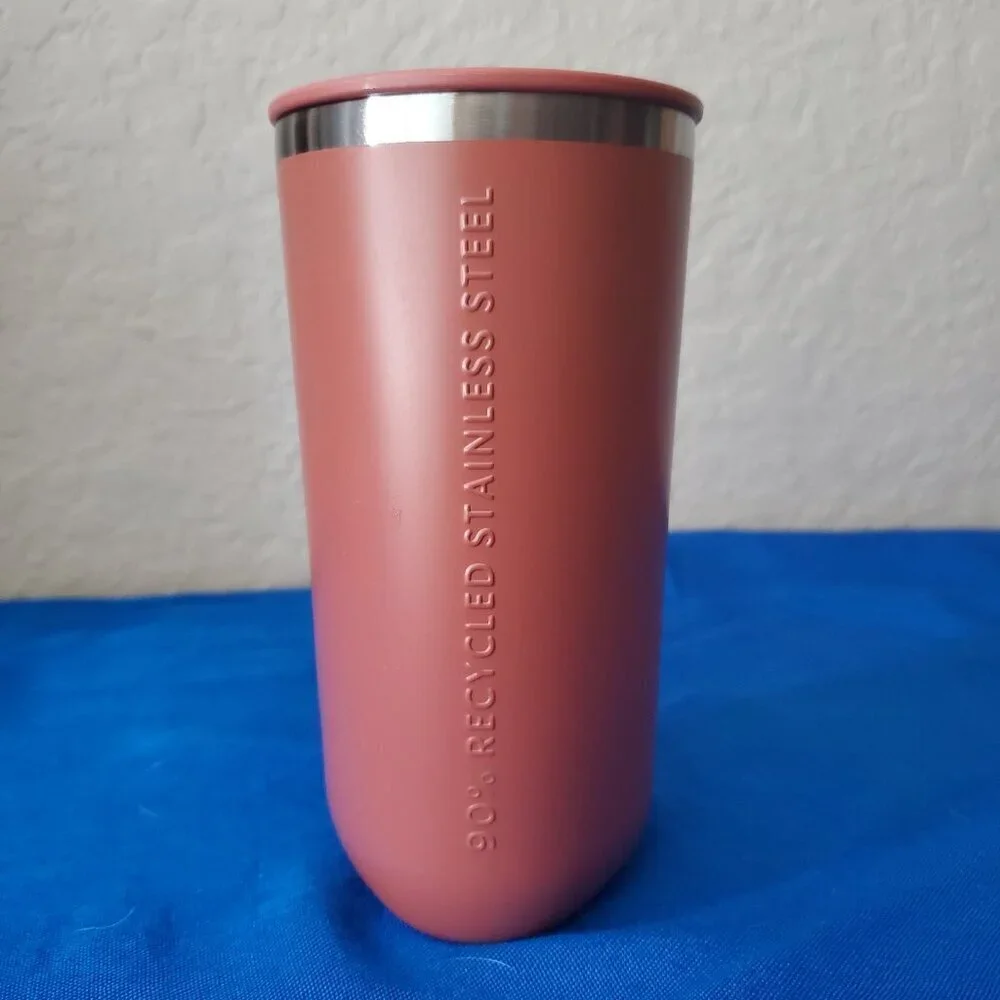 Starbucks 12 fl oz Terracotta Recycled Stainless-Steel Tumbler 2024